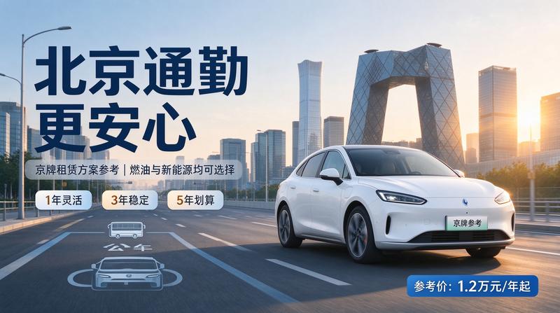 京牌租赁流程图